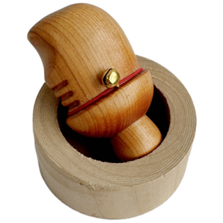 나무 칼 비방 용품 미니 모형 펜던트 장식 행운 부적, 액막이칼, 1개