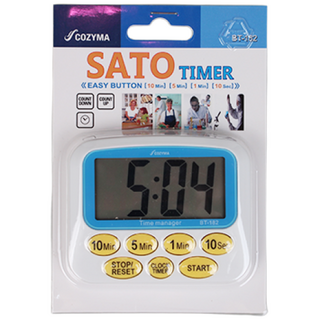 SATO) 타이머 / BT-182 / 사각형, 사각형화이트, 1개