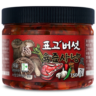 청비 표고버섯육즙사냥 (750g), 750g, 1개