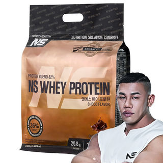 NS 웨이 프로틴 초코맛 헬스보충제 단백질보충제 프로틴, 2kg, 1개