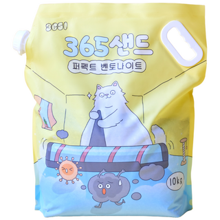 3651 365샌드 퍼펙트 벤토나이트 고양이 모래, 10kg, 1개