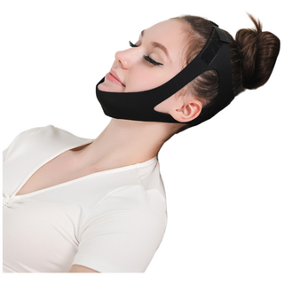 미소다믄 입벌림 방지 수면 입막음 얼굴 밴드, 2개