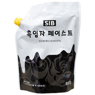 선인 흑임자 페이스트 베이킹재료, 800g, 1개