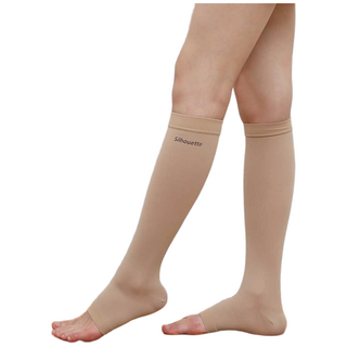 실루엣 빅사이즈 의료용 압박스타킹 무릎형 발트임 압박밴드 3XL-7XL, 종아리/무릎형, 1세트