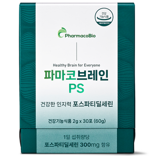 파마코 브레인 포스파티딜세린 순도80% 분말, 1개, 30회분