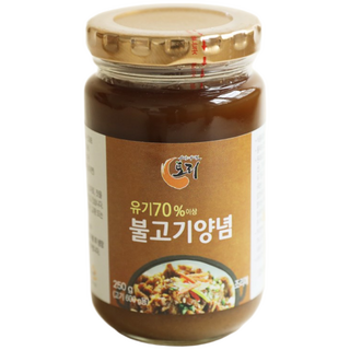 유기농 국산배 사용 건강한 불고기 돼지갈비 만능양념 소스, 1개, 250ml