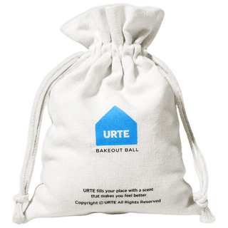 유르테 반영구 베이크아웃볼 클린 코튼 블루 실내 탈취제 화장실 냄새 제거, 3개, 200g