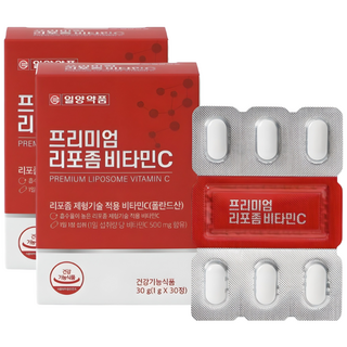 일양약품 프리미엄 리포좀 비타민C, 2개, 30정