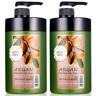 과일나라 컨퓸 아르간 트리트먼트 헤어팩, 1L, 2개
