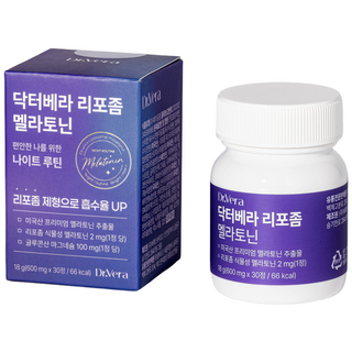 닥터베라 식물성 리포좀 멜라토닌 2mg 피스타치오 함유 식약청 인증, 6개, 30정