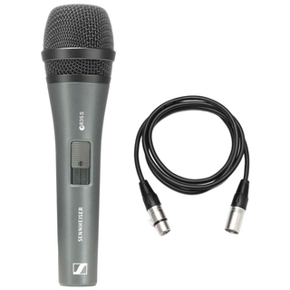 젠하이저 E835 S 마이크 다이나믹 유선 마이크 + VOLT VCF-500 양캐논 5M 케이블 [젠하이저/정품]