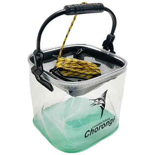 초롱이 낚시 두레박 로프세트, 두레박세트(투명)