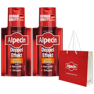 알페신 더블이펙트 카페인 샴푸 200ml X 2, 2개