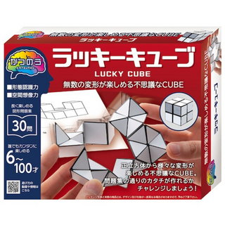 해피퍼즐 가쯔노 2*2 3*3 하나야마 럭키큐브 두뇌트레이닝 스네이크 우주큐브 2종 set, 1개