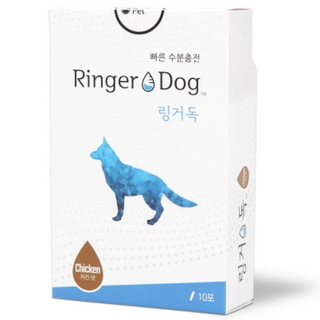 링거펫 링거독 (치킨 맛) 수분보충제, 1개, 10회분