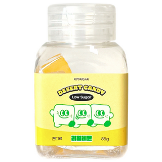 묘미담 수제 저당 디저트 캔디 리얼레몬, 1개, 85g