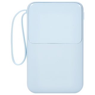 리베타 PD 20W 대용량 보조배터리 20000mAh 케이블 일체형, 블루