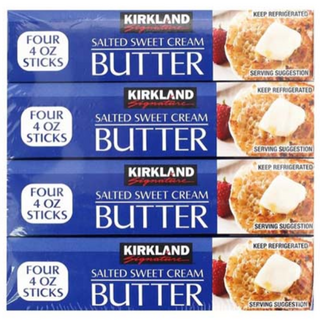 커클랜드 가염 스위트 크림 버터 아이스박스 포장, 453g, 4개
