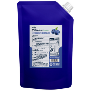 ovum 藍莓果醬補充包, 1kg, 1包