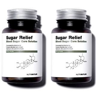 약사개발 혈당관리 바나바잎 추출물 사과초모식초 당질컷팅제 셀렌 크롬 아연, 60정, 2박스