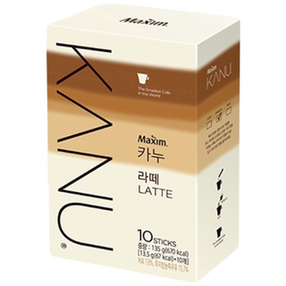 맥심 카누 라떼 10T 1박스(10개입), 13.5mg, 10개입, 10박스