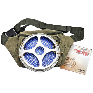 농사친구 모기향 가방 모기향색 휴대용 모기향 거치대 가방 세트, 10세트, 1L