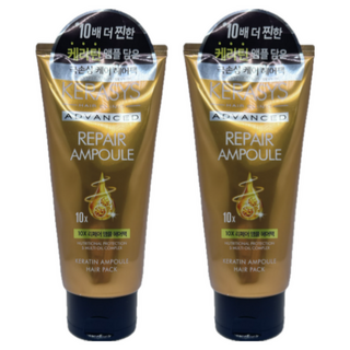 케라시스 어드밴스드 10X 리페어 앰플 헤어팩, 300ml, 2개