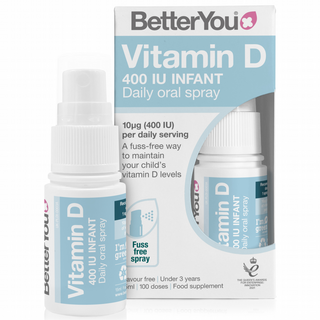베러유 유아용 비타민D 400IU 구강 스프레이 액상 영양제, 1개, 15ml