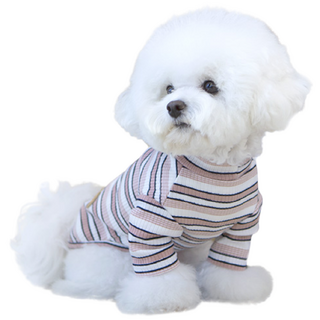 PETSLAND 寵物Lena羅紋T恤, 粉紅色