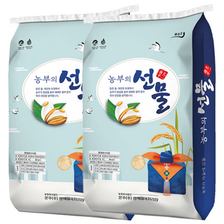 농부의선물 등외등급쌀 20kg(10kgx2), 10kg, 2개, 등 외