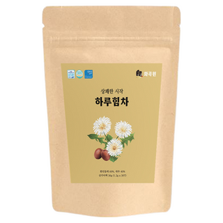 화곡원 하루힘차(국산 흰민들레 + 국산 대추), 1세트, 30개입, 1.2ml