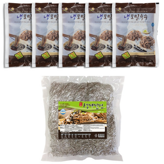 다림식품 일본 정통식 모밀소바 5인분(면+육수), 2세트, 2kg