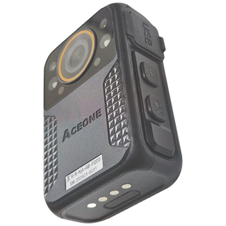 에이스원 AB-P200 바디캠 생활방수 10시간촬영 적외선 경찰 소방 현장 산업 카메라