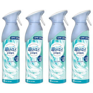 페브리즈 에어 린넨 앤 스카이 실내 탈취제 본품, 165g, 4개