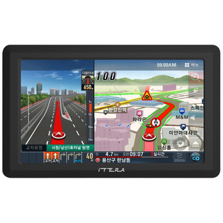 아이테라 i70 32G UP 아이나비2D 공식인증 네비게이션 (TPEG+지도) 거치대+DMB안테나 포함 무제한무료 후방퀵뷰, 32GB, +TPEG+거치대+DMB안테나