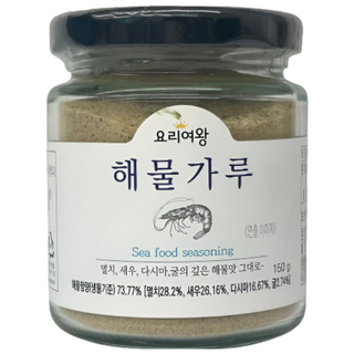 요리여왕 해물가루, 150g, 2개