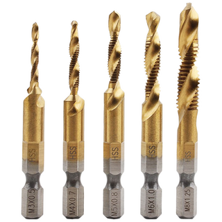 야토 탭드릴세트 코발트 티타늄 비트 기리 드릴 나사산 임팩겸용, 1세트