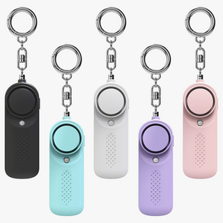 [1+1세트] 이즈코리아 마이가디언 호신용경보기 방범용 안전지킴이 열쇠고리 키링 호신용품 선물 5색, 블랙