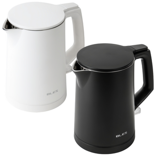 블레스 무선 전기포트 커피 티포트 주전자 NK1000 이중단열 통주물형, NK1000(블랙)