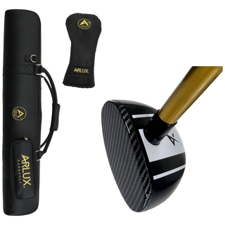 국산 프리미엄 아룩스 파크 골프채 클럽(Black / Gold), 골드