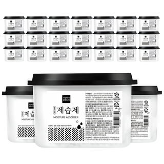 가성비가브랜드다 습기타파 습기제거제 대용량 제습제, 280g, 24개