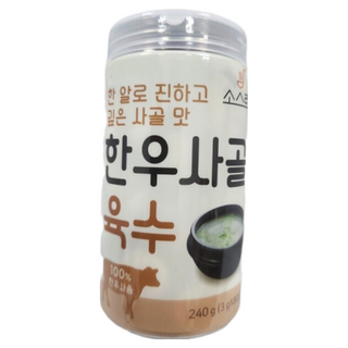 [코스트코무료배송] 소스락 한 알로 진하고 깊은 사골 맛 한우사골 육수 100%한우사용, 3g, 80개