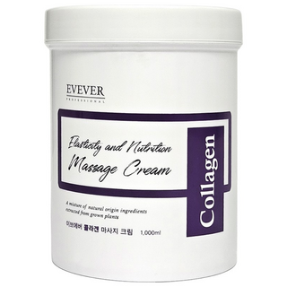 이브에버 콜라겐 마사지크림 보습 탄력 진정 수분 고주파 경락 전신 얼굴 바디 1000g, 1kg, 1개
