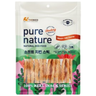 퓨어네이쳐 강아지 스틱 간식, 3개, 160g, 소프트치킨스틱