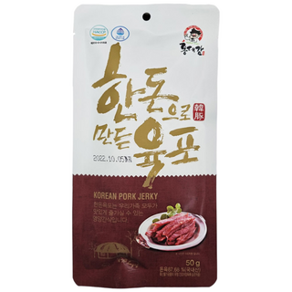 [공장직구][100세트한정] 홍대감 한돈으로 만든 육포 50g, 50g × 10개, 10개