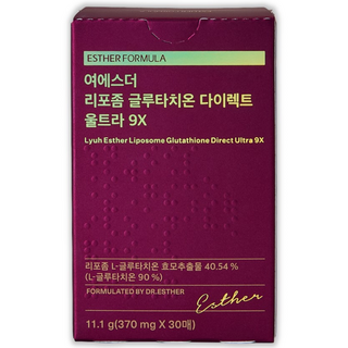 에스더포뮬러 여에스더 리포좀 글루타치온 다이렉트 울트라 9X, 1개, 30회분