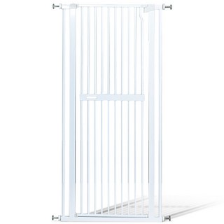 딩동펫 반려동물 프리미엄 반자동 안전문 점보, 화이트, 1개