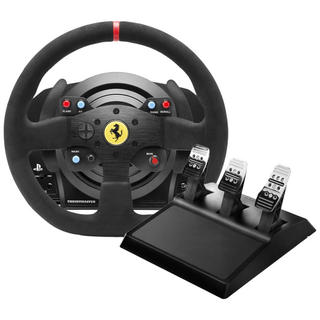트러스트마스터 T300 페라리 Integral 레이싱휠 (PS5 PS4 PC지원), T300 페라리 레이싱휠, 1개