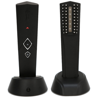 그로우빔 저준위레이저 전동 모발 두피 케어 관리기기 LED 탈모 예방, 1개, 블랙