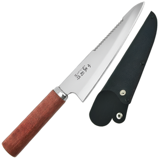 월렉트 일본 명장 스텐 사시미 회칼 칼집 세트, 1개, 월렉트 실버